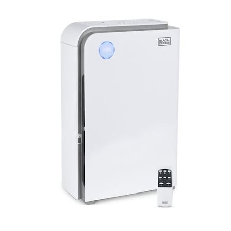 Black & Decker Air Purifier with UV Technology, Superb Functionality and 4-stage Filtration System,  BAPUV150